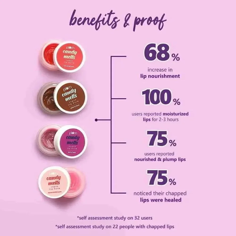 Lip balm berry flavor new sealed PLUM adding new Ipsy bag